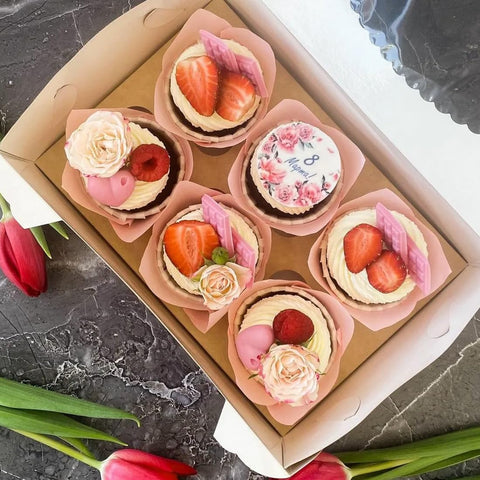 REDANHA pink wrappers suit desserts at events and stalls.