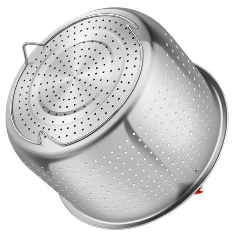 Redant vegetable steamer for broccoli and pasta keeps flavors vibrant and textures intact.