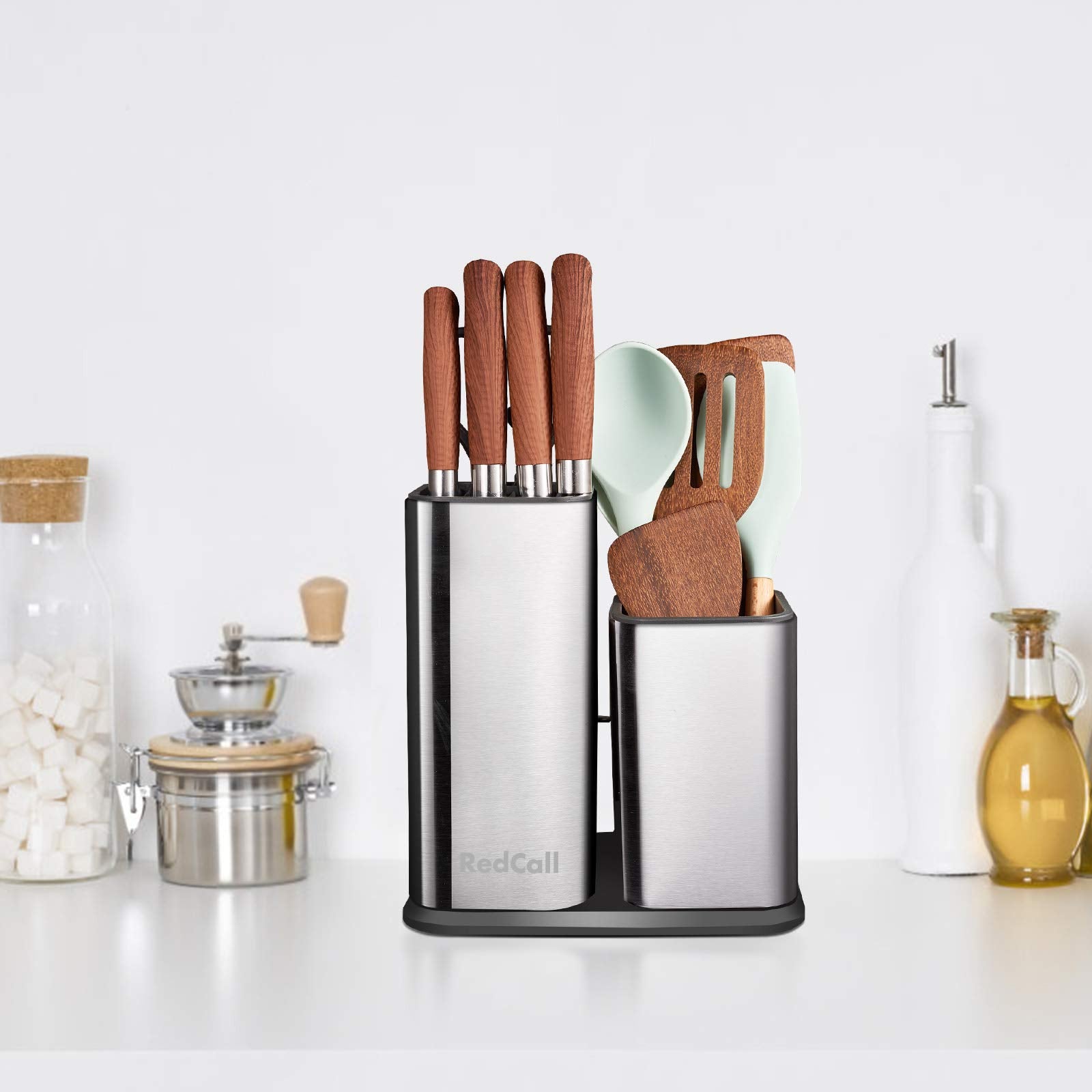 RedCall multipurpose organizer holds spoons, ladles, and spatulas