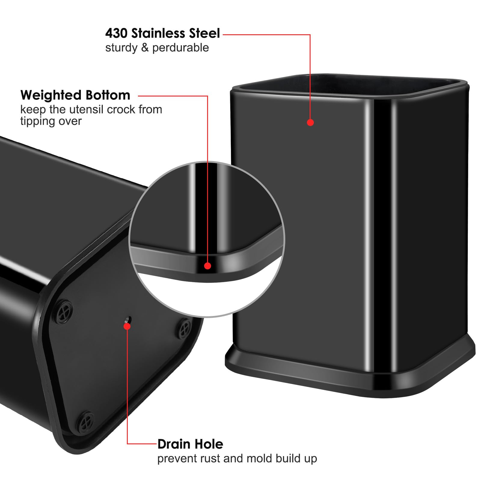 RedCall detachable top design enables quick cleaning and maintenance.