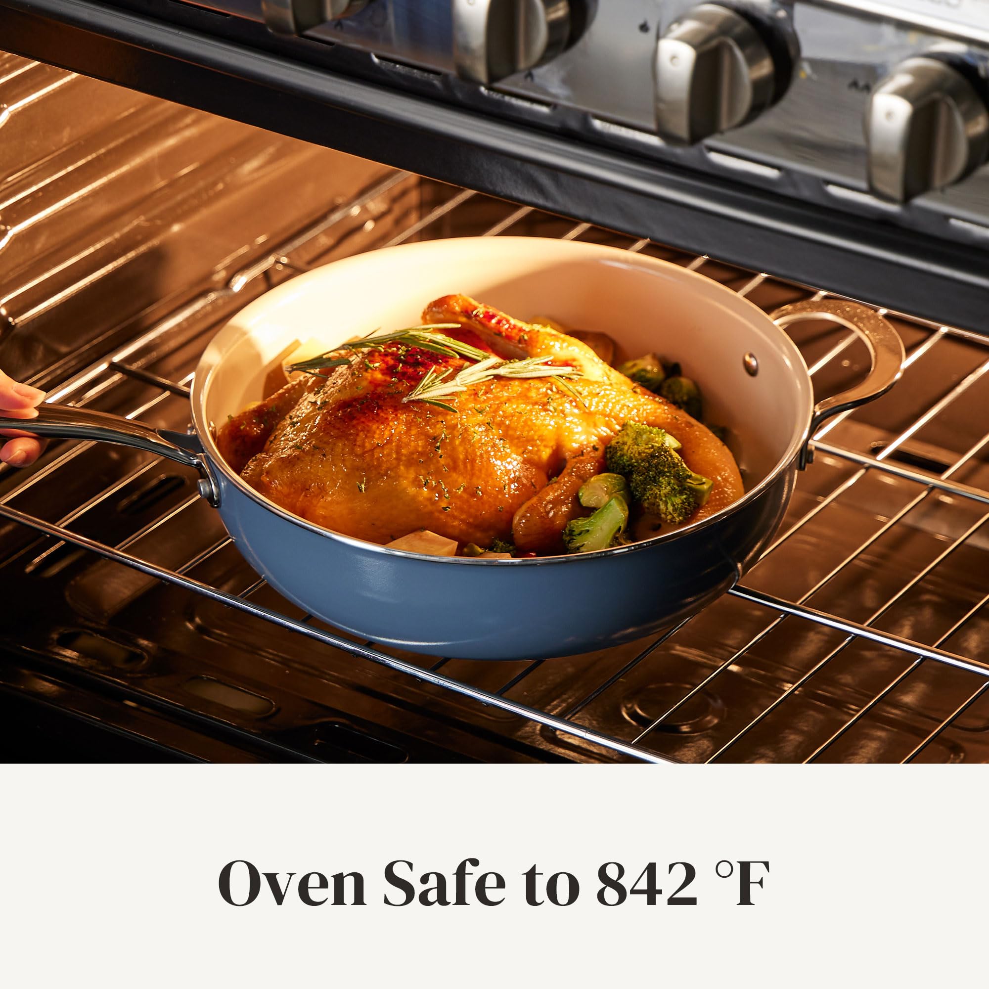 Redchef 2-5qt saucepan ideal for sauces and reheating small portions.
