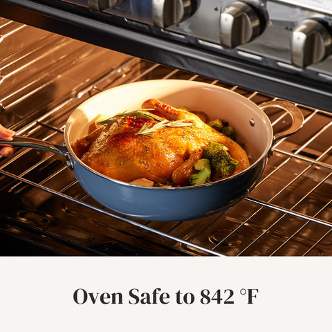 Redchef 2-5qt saucepan ideal for sauces and reheating small portions.