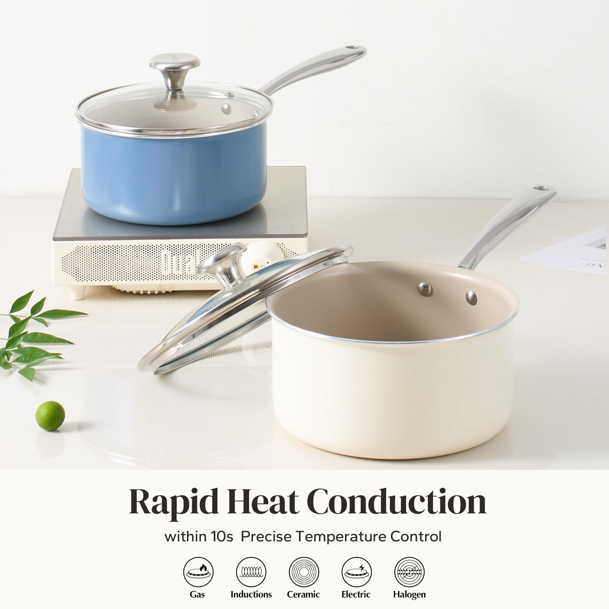 Redchef compatible with all stovetops for versatile kitchen use
