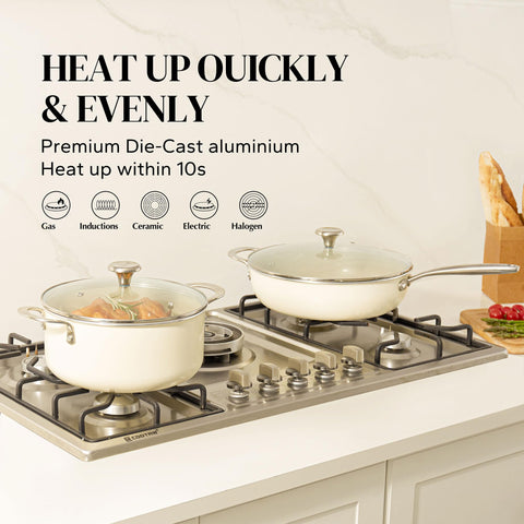 Redchef 5qt stock pot great for hearty soups and broths