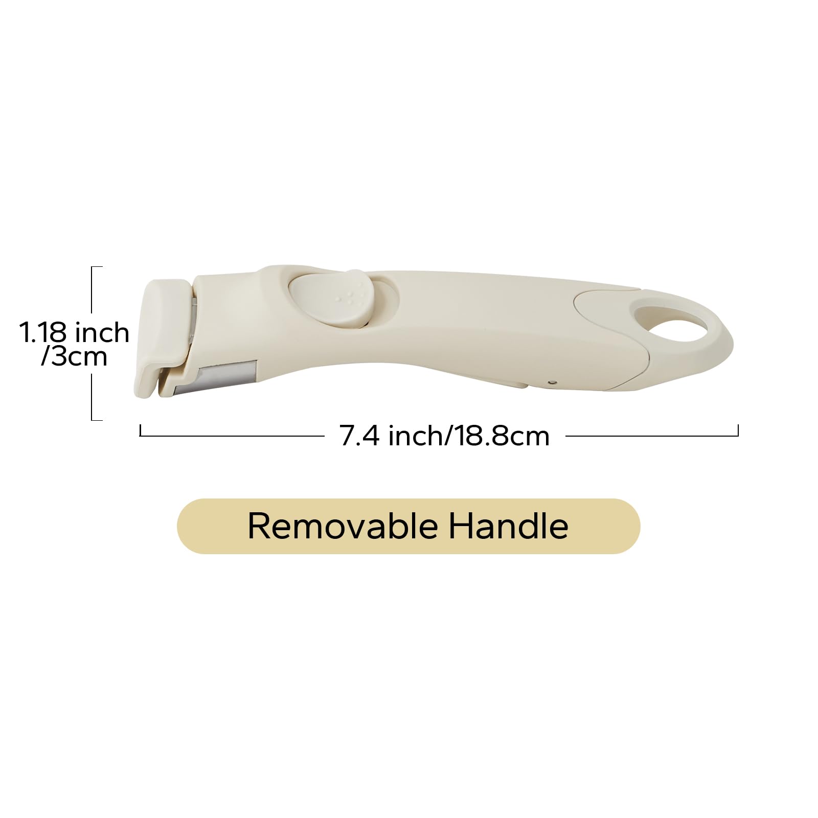 Redchef thick heat-resistant material with stainless steel and silicone offers durability