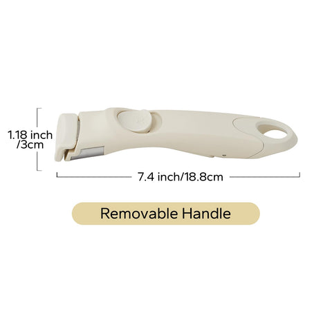 Redchef thick heat-resistant material with stainless steel and silicone offers durability