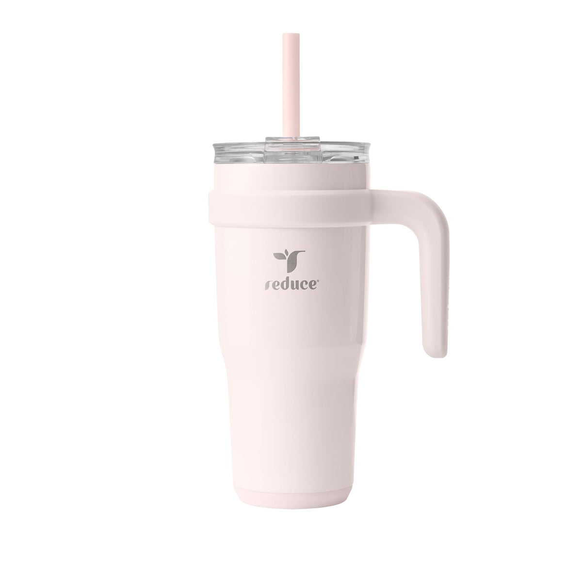 REDUCE 24oz stainless steel tumbler with handle keeps drinks cold for hours.