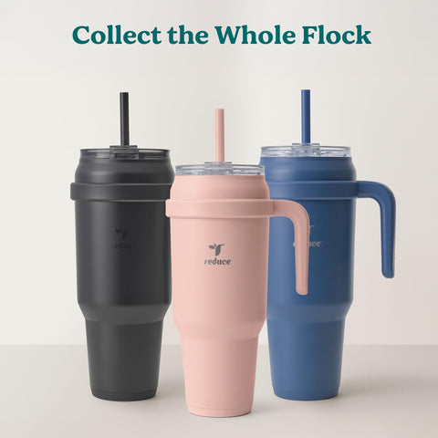 REDUCE 50 oz tumbler is dishwasher safe and BPA-free