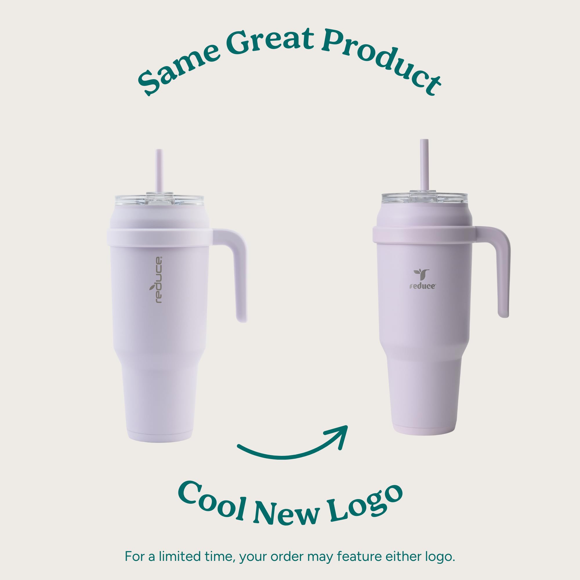 REDUCE 50 oz tumbler with Sip-It-Your-Way lid for easy sipping anywhere