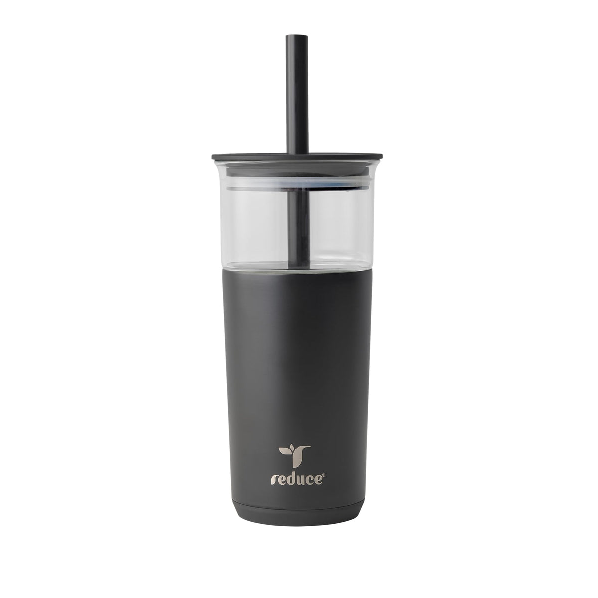REDUCE Aspen 20oz glass tumbler with lid preserves cold beverages for hours