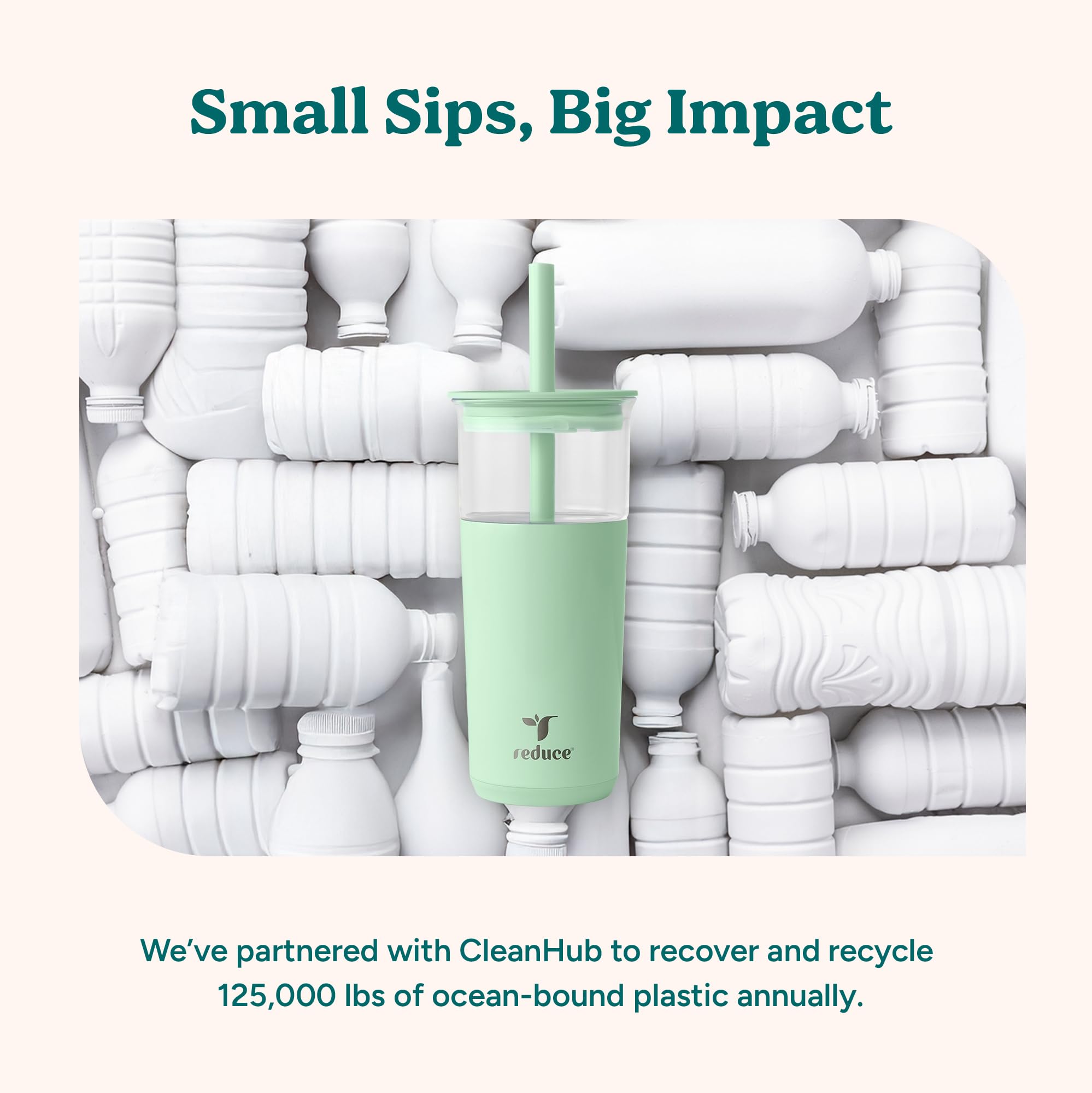 REDUCE Aspen keeps iced coffee refreshing during commutes and at work.
