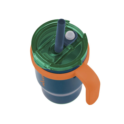 REDUCE Coldee straw close-up shows chew-resistant tip for daily use