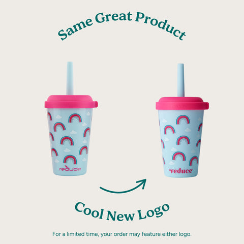 REDUCE GoGo's tumbler with spill-proof straw supports calm playtime.