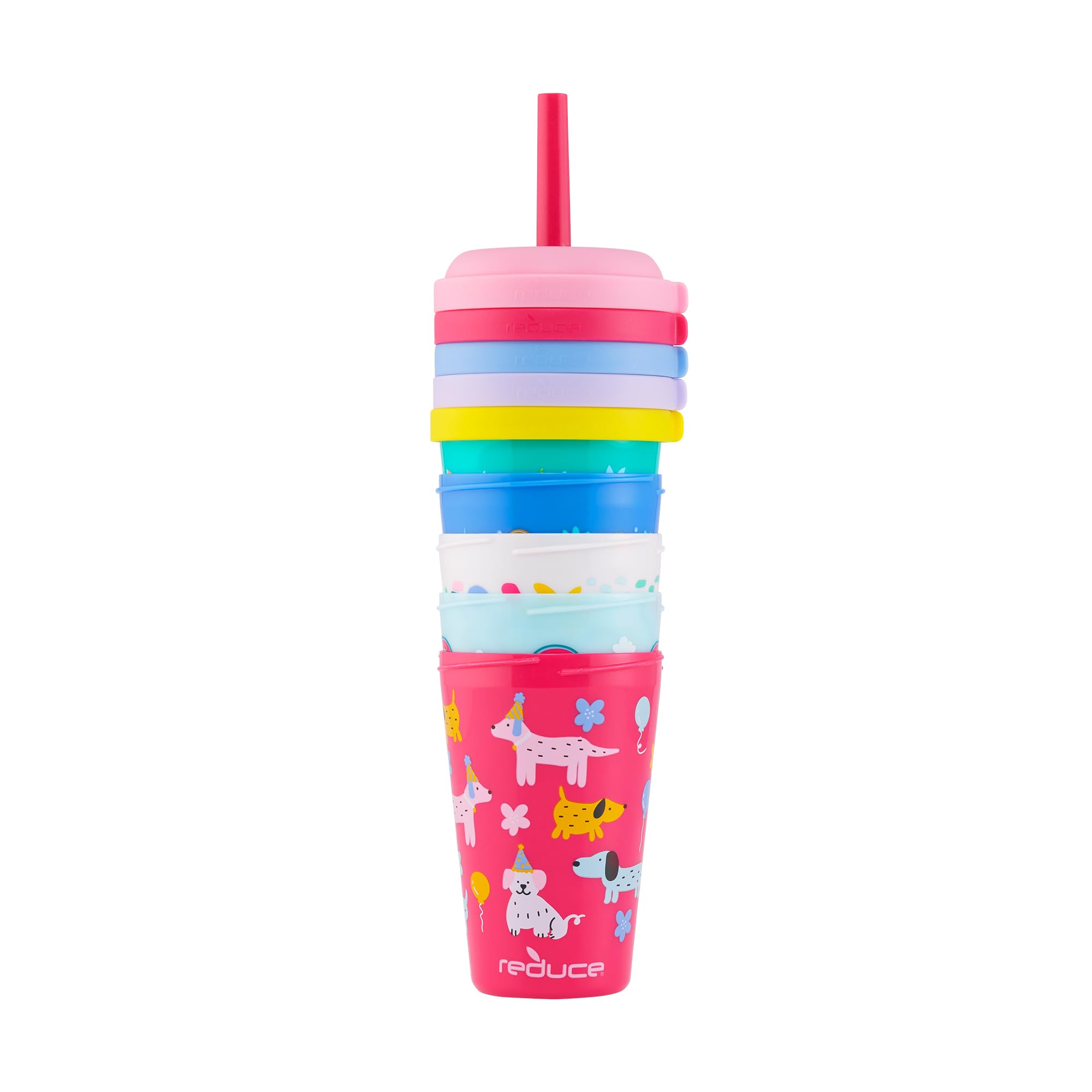 REDUCE GoGo's Serendipity design adds vibrant color to hydration.