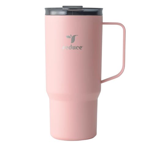 REDUCE Hot1 mug with Flo-Motion lid for precise temperature control on the go