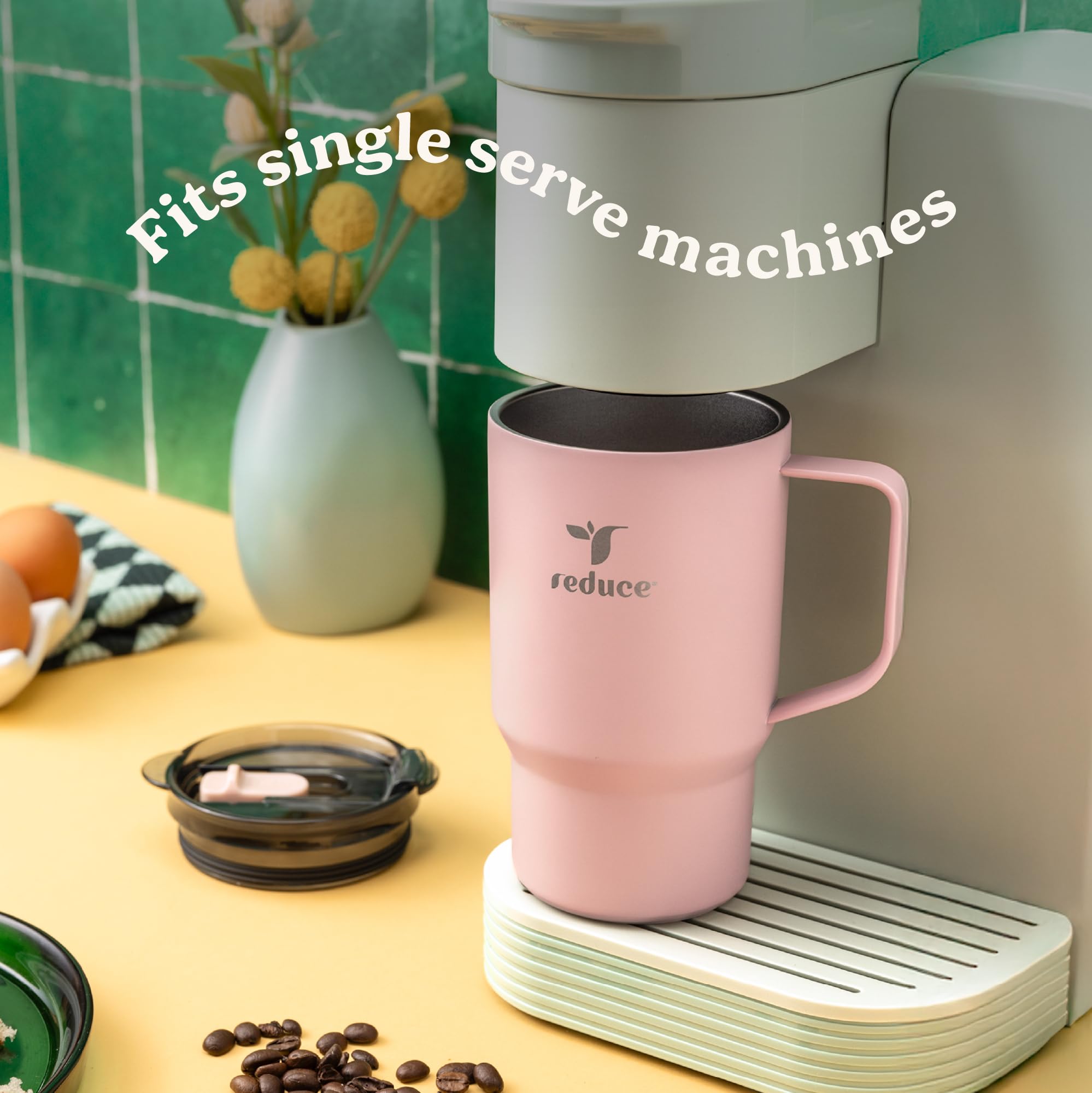 REDUCE Hot1 360 welded handle provides a strong, comfortable grip.