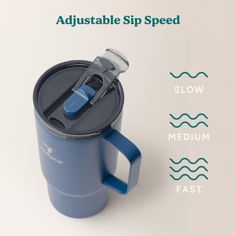 REDUCE Hot1 dual-wall vacuum insulation keeps beverages hot longer.