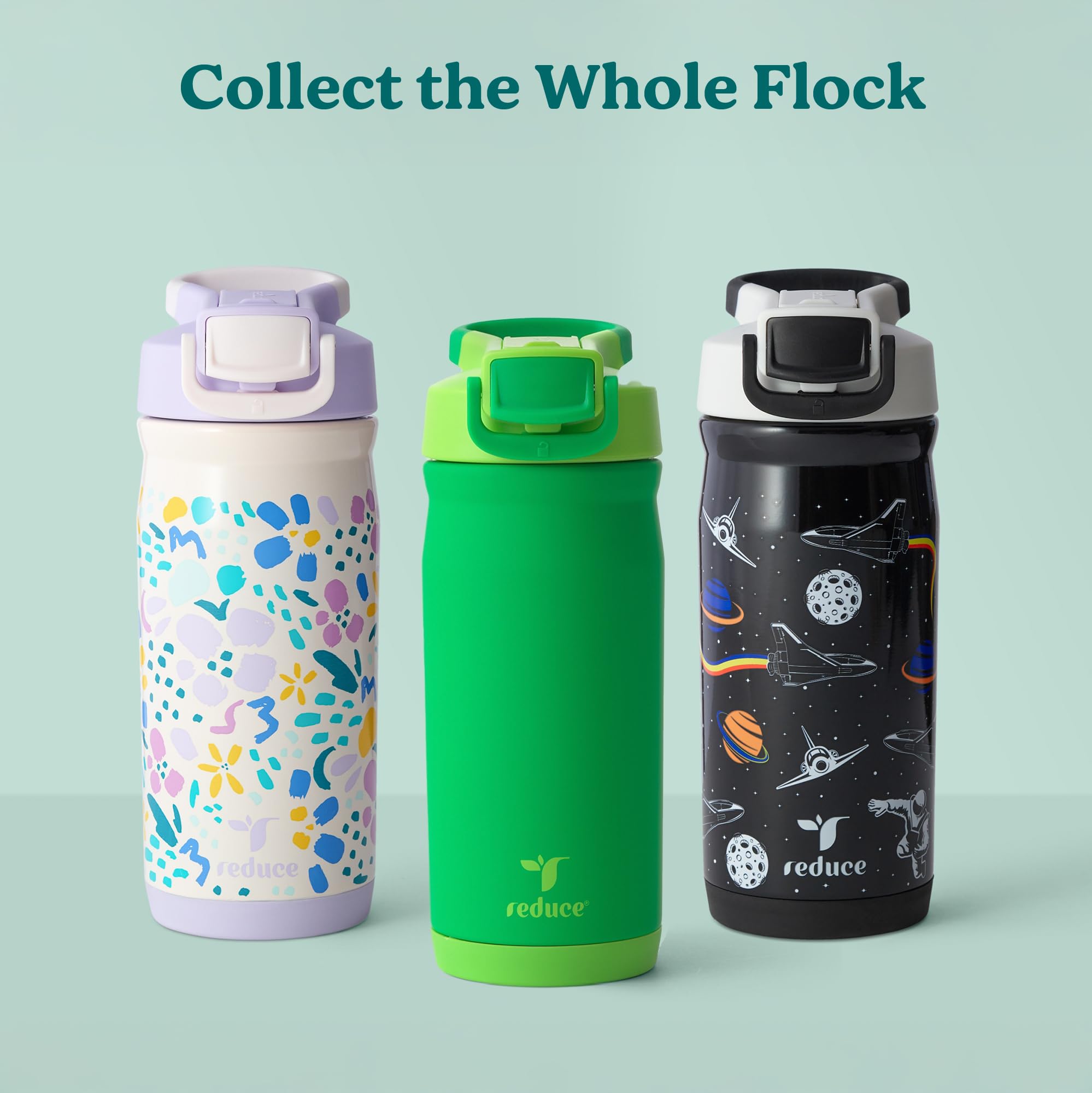 REDUCE Hydrate Pro Kids bottle dishwasher-safe for quick cleaning after activities.