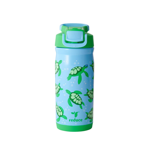 Reduce Hydrate Pro Kids bottle, front view, showcasing compact 14oz size and design