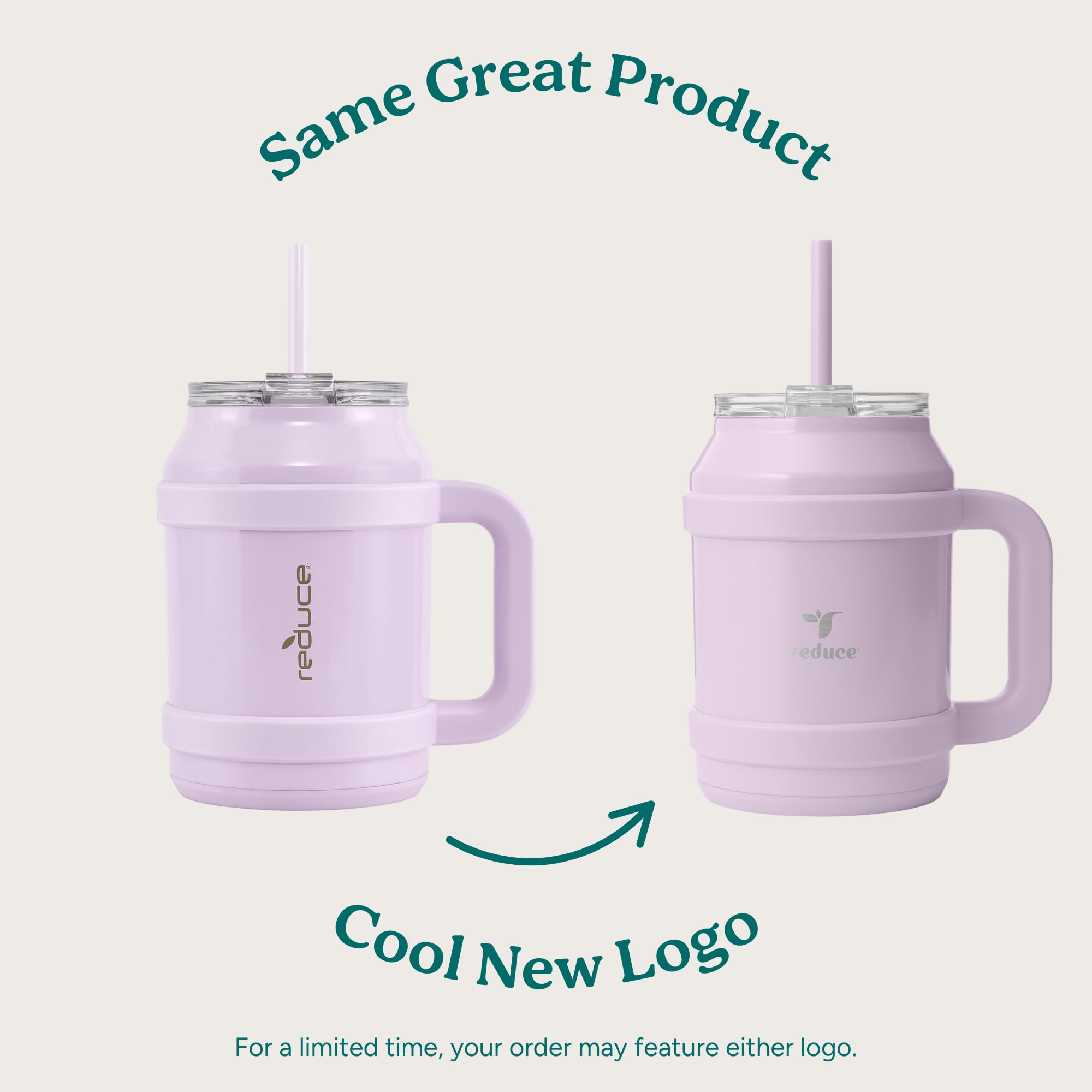 REDUCE tumbler with double-wall insulation to keep beverages cold longer.