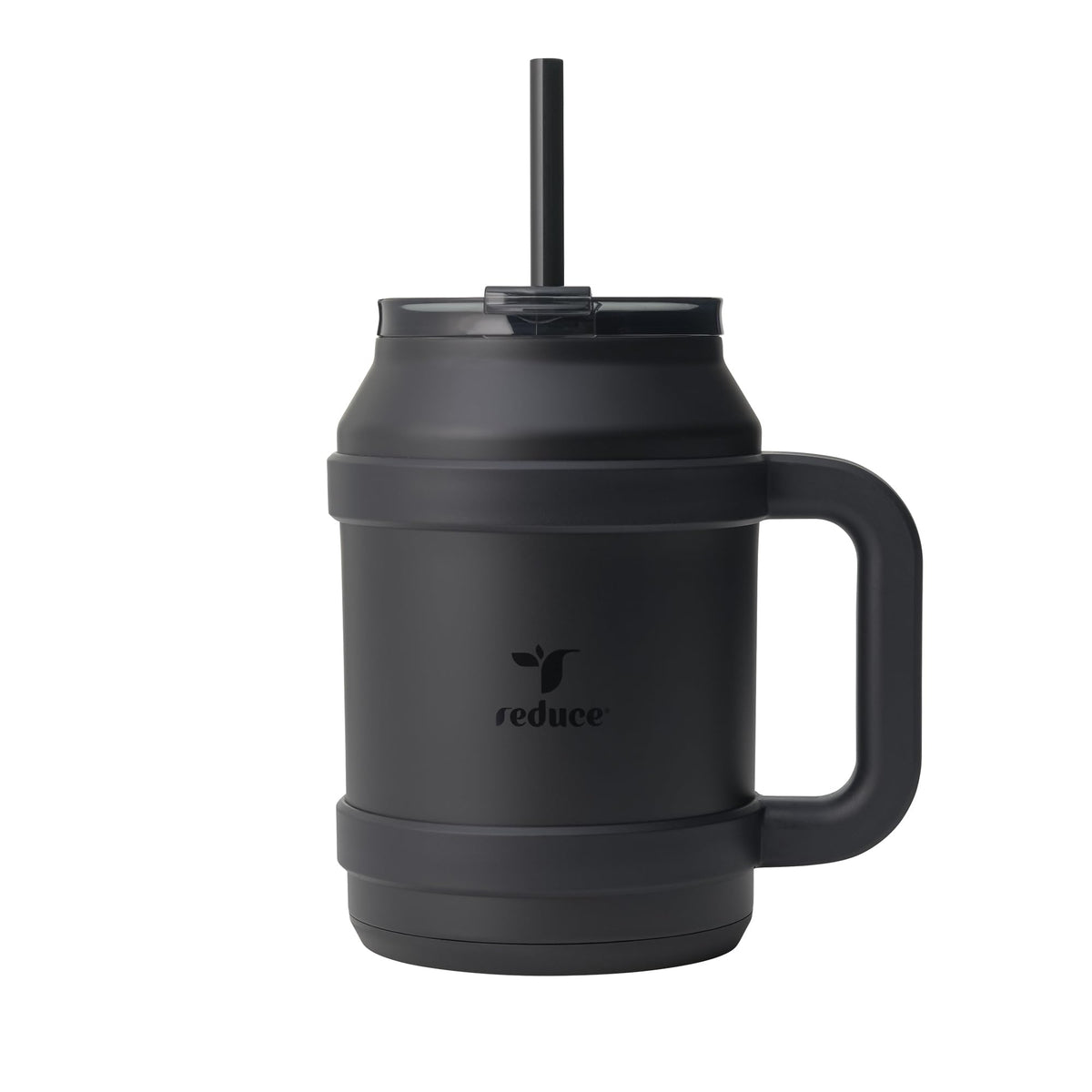 REDUCE 50 oz tumbler with ergonomic handle for easy on-the-go hydration.