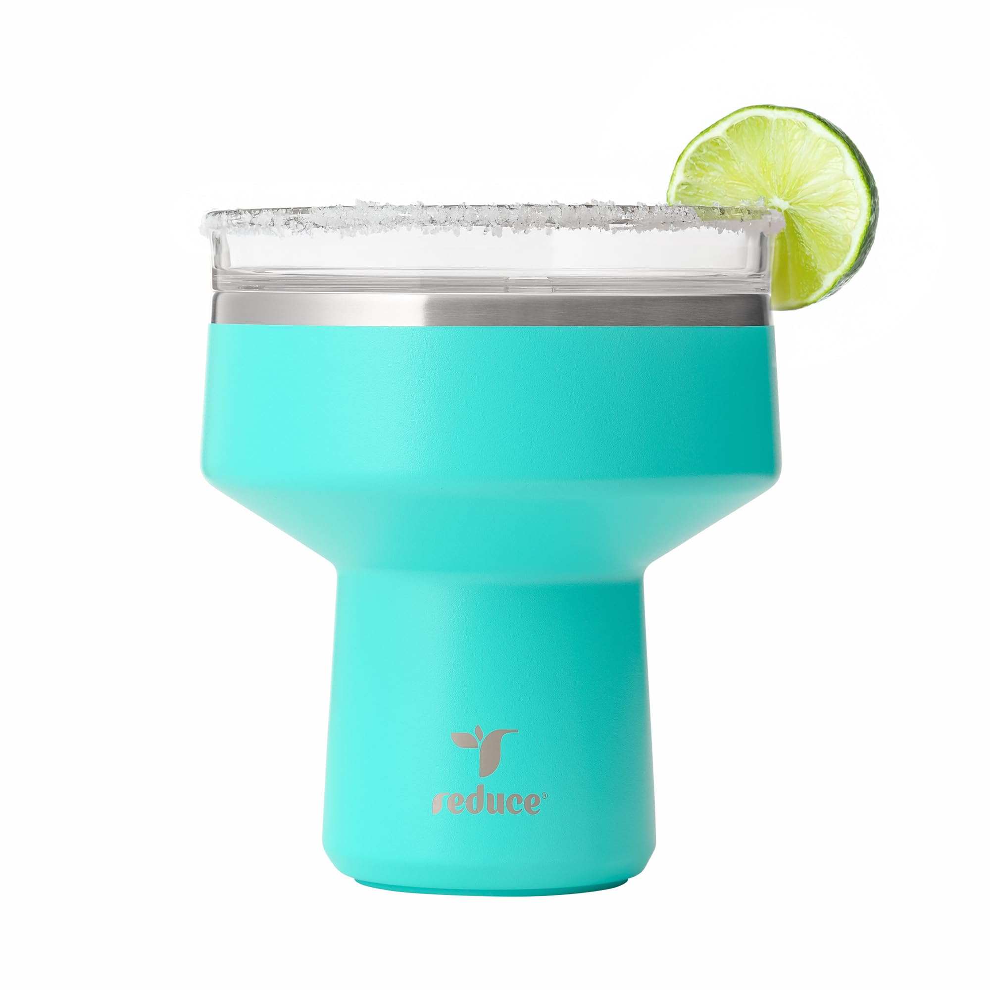 REDUCE Saltini 16oz tumbler shown from the front for party-ready gatherings.