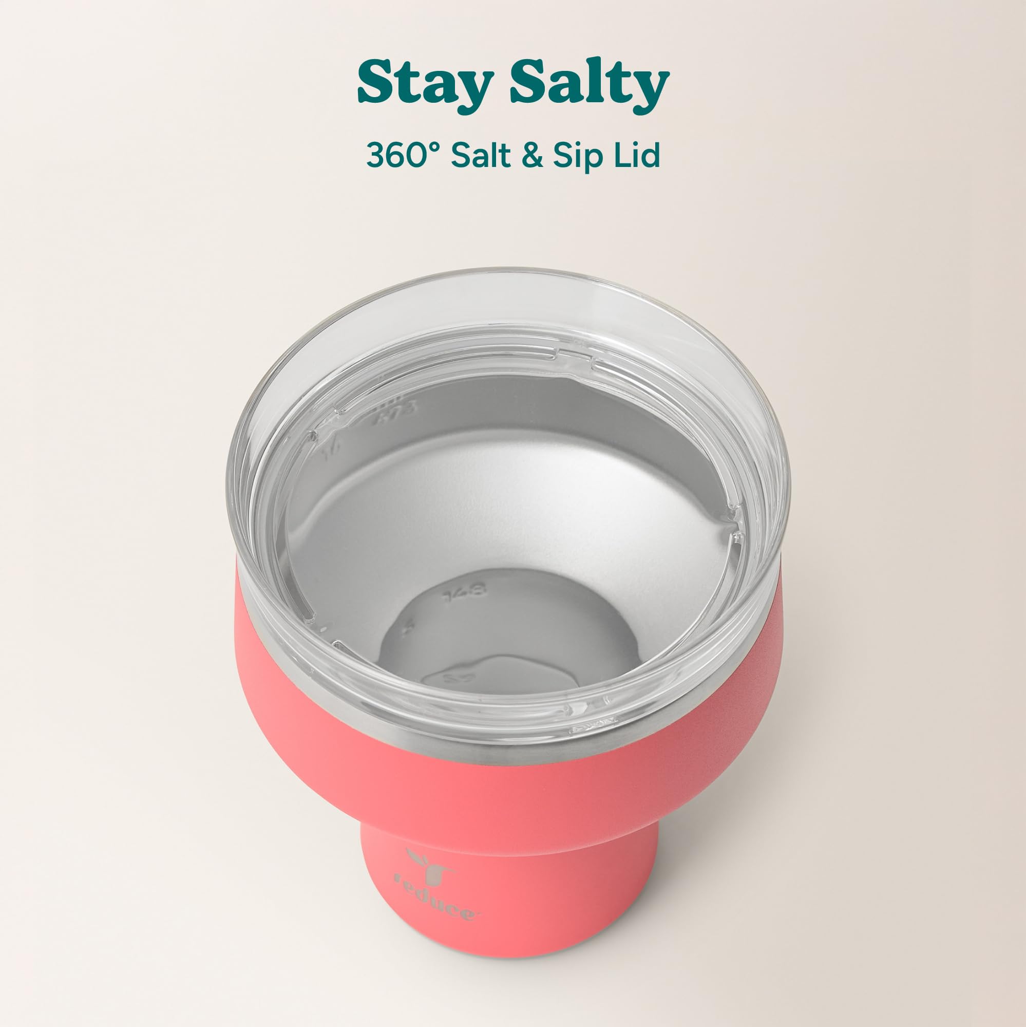 REDUCE Saltini spill-prevention design keeps gatherings mess-free