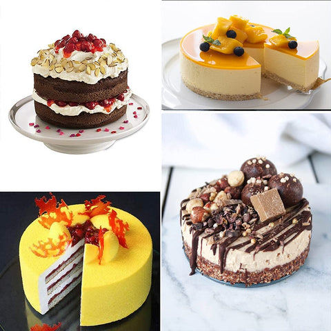REECAGO 2pc silicone baking molds versatile dessert set