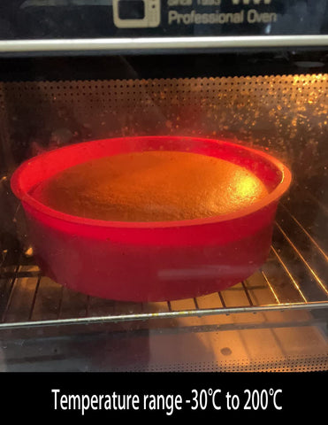 REECAGO oven-safe silicone baking pan ready for high-temp baking