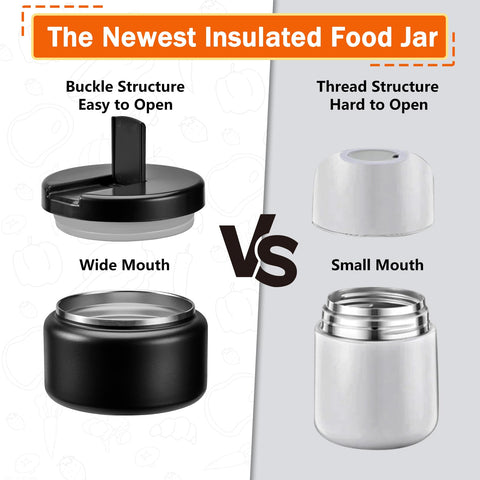 Reeple jar 360° leak-proof gasket prevents spills in backpacks.