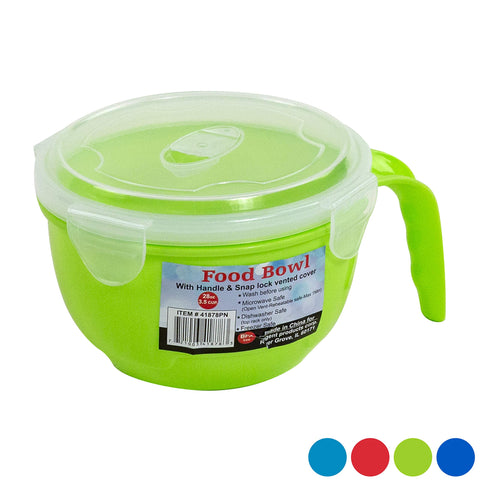 Regent dorm-friendly soup bowl set for quick office lunches.