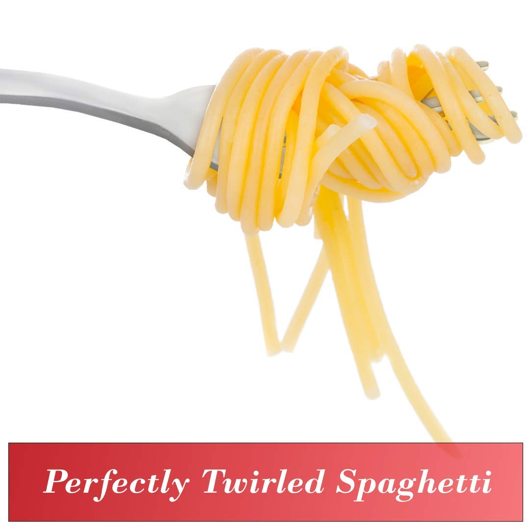 For-Ghetti forks beginner-friendly design helps twirl pasta easily by Rehabilitation Advantage