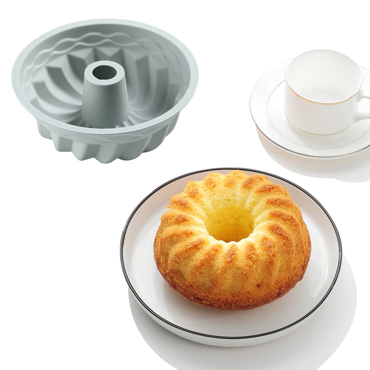 REKIDOOL non-stick molds allow quick, clean demolding of cakes and jellies.