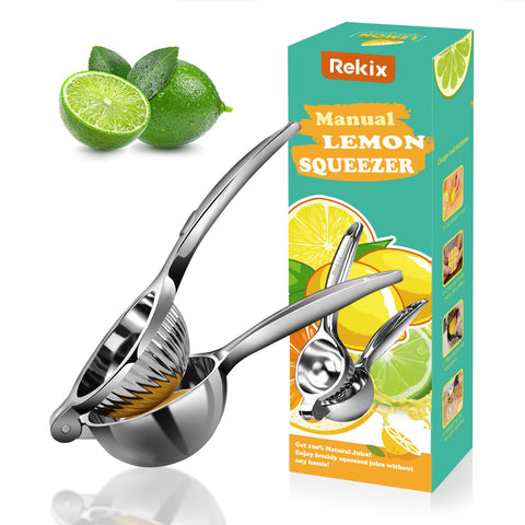 Rekix lemon squeezer for reliable performance in recipes and drinks