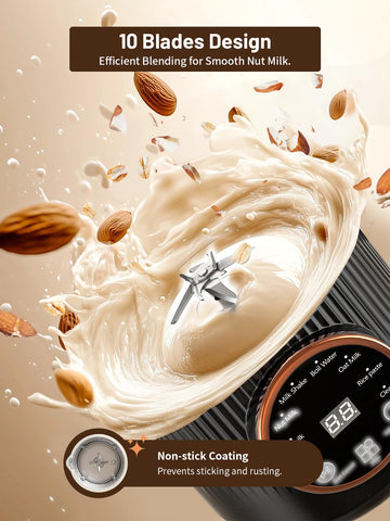RELEXNOW self-clean function simplifies post-milk cleanup after almond or oat milks