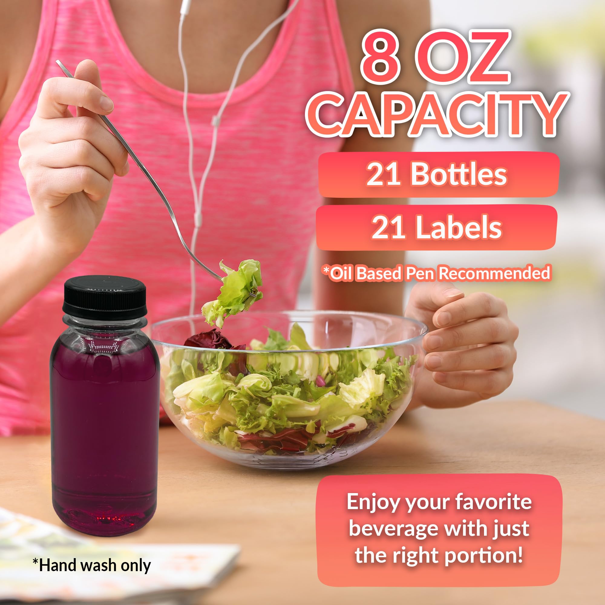 Reli tamper-evident cap keeps drinks secure and spill-free.