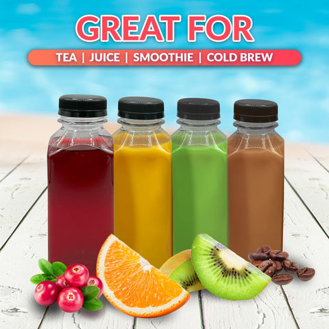 Reli clear plastic bottle suitable for homemade drinks and storage