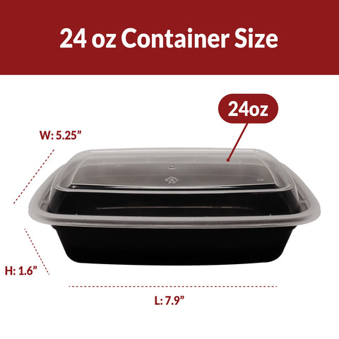 Reli. 24oz microwave-safe container for convenient reheating