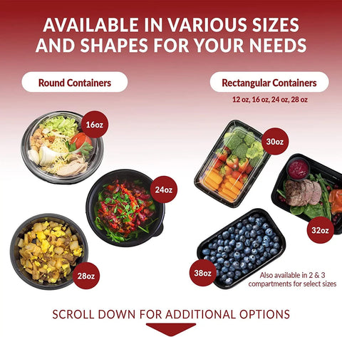 Reli Bowls with Stackable design saving space in cabinets