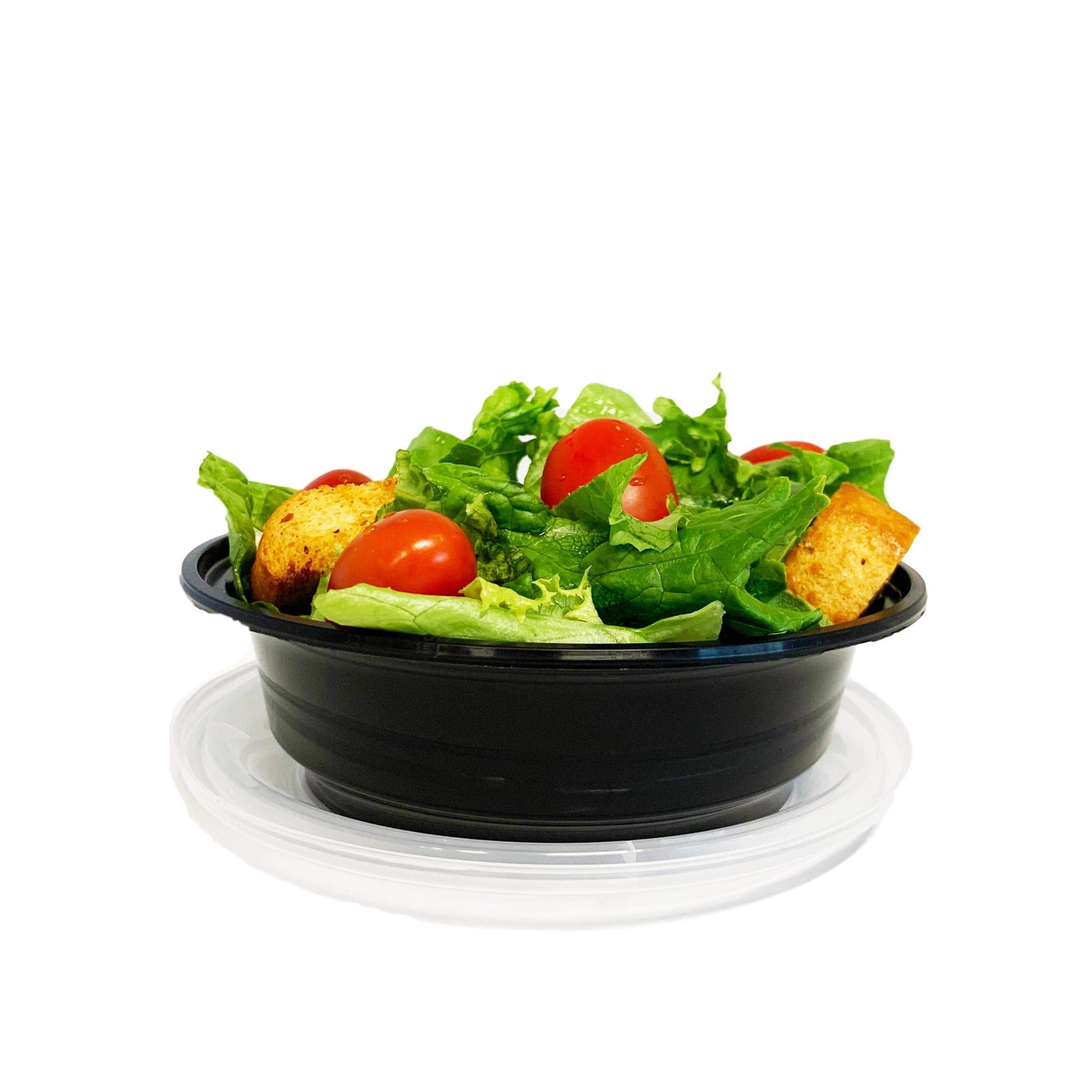 Reli Meal Prep Bowls with Lids 50-pack securing transport and freshness
