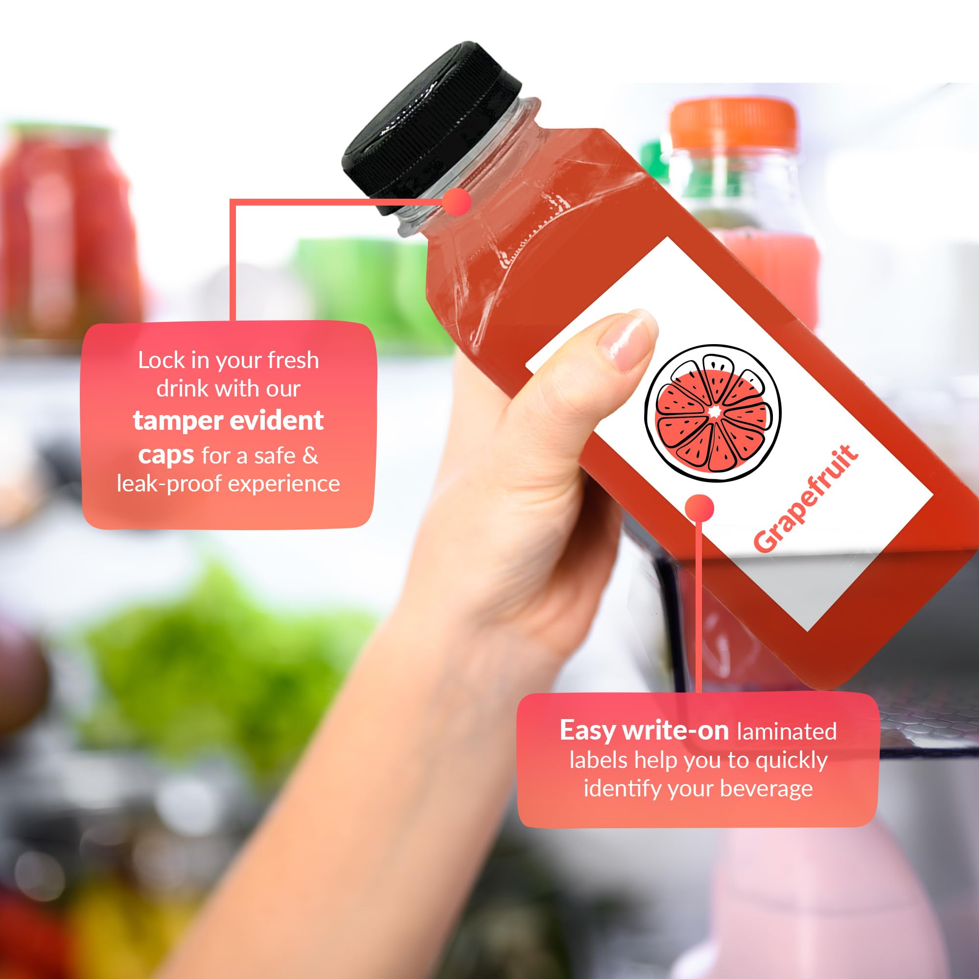 Reli tamper-evident cap keeps drinks secure and leak-proof