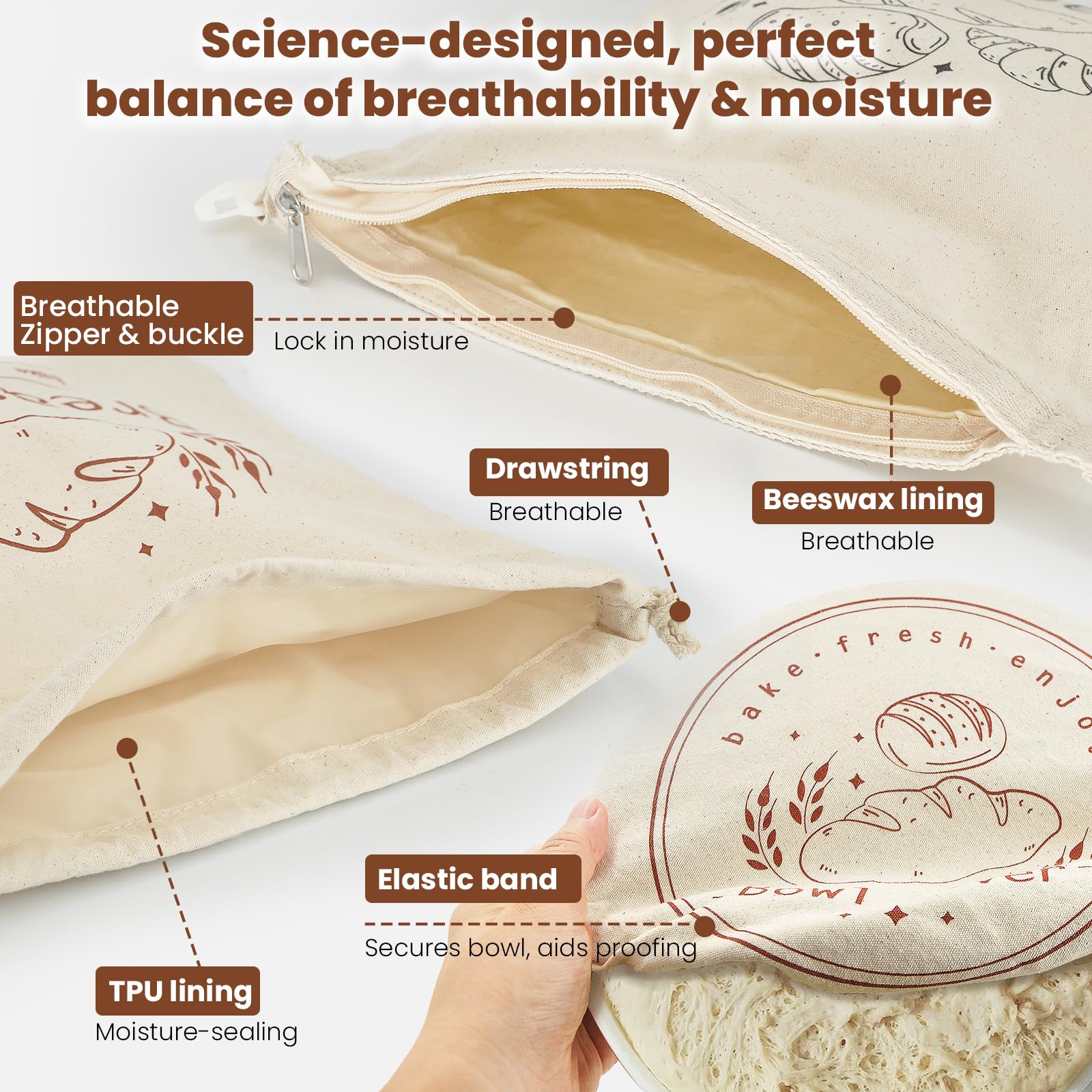Relixcozy cotton twine included for labeling and tying