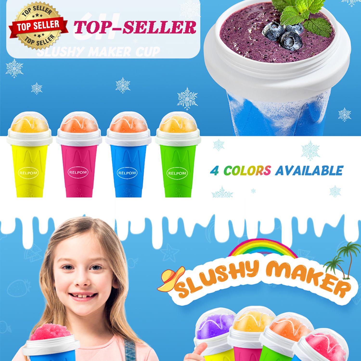 RELPOM Slushie Cup gift idea for birthdays, holidays, and classroom prizes.