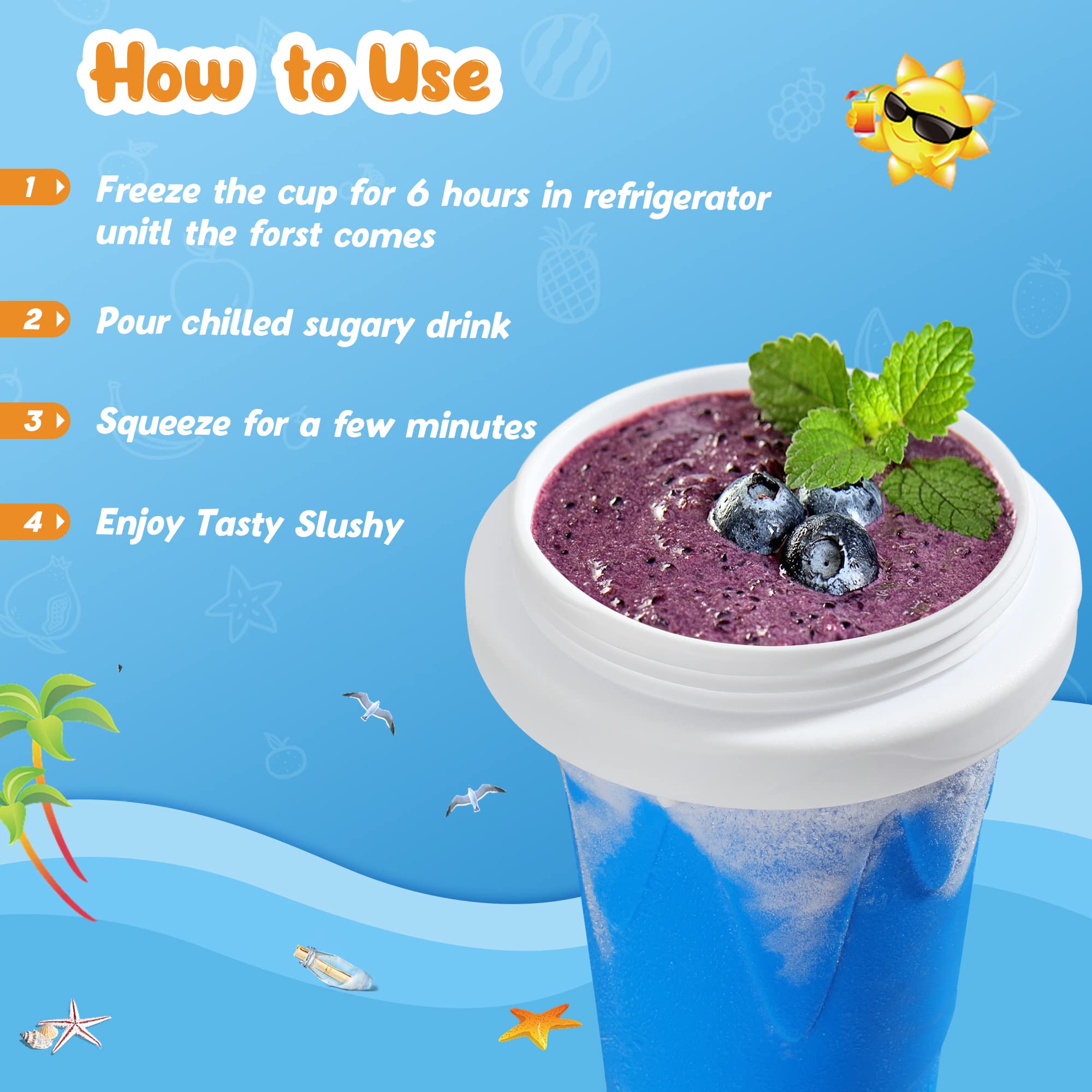 RELPOM Slushie Cup: kid-friendly fun and visual magic