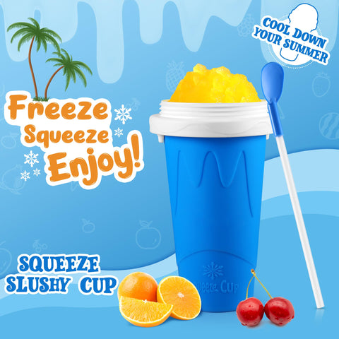 RELPOM Slushie Cup: quick-freeze technology creates smooth flavors