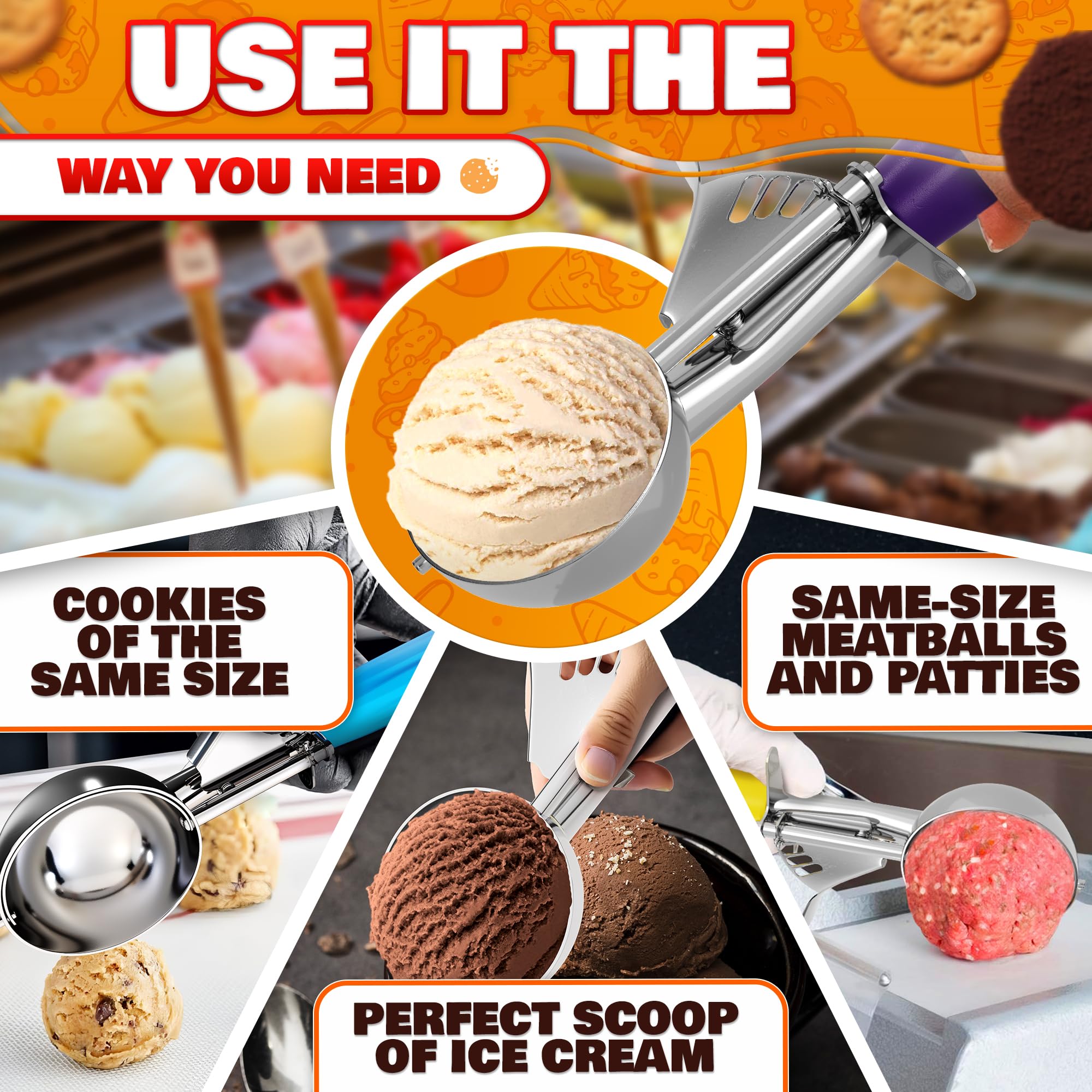 Reluen #30 1.25 oz scoop for small treats
