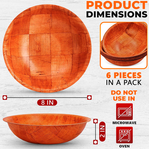 Reluen wooden salad bowls with glossy finish for easy cleaning.