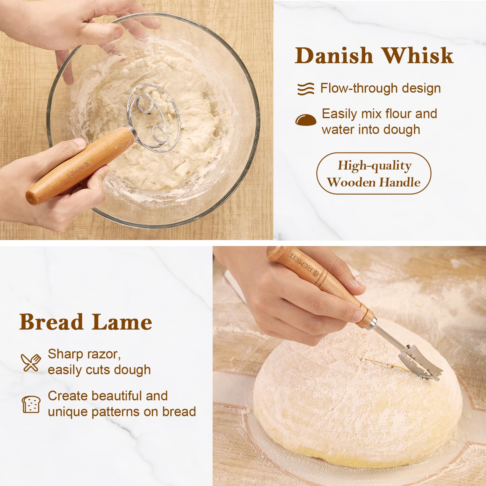 REMEIT bowl covers keep dough protected during proofing