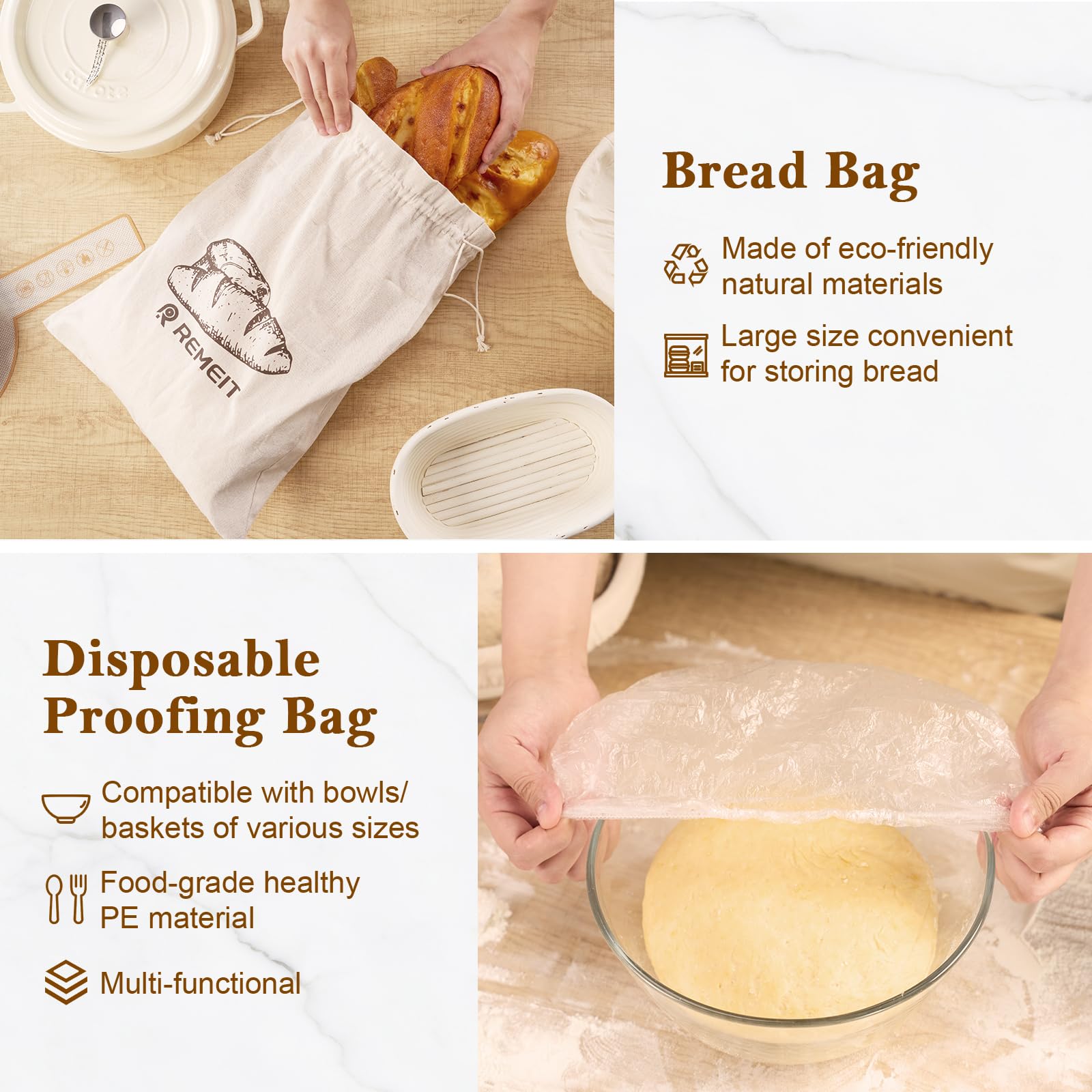 REMEIT bread lame for precise scoring patterns