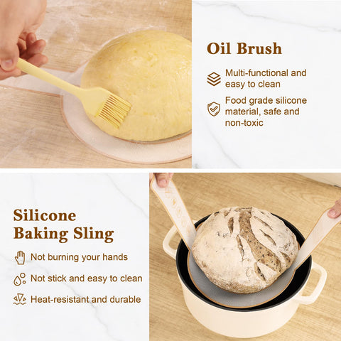 REMEIT Danish dough whisk speeds smooth mixing